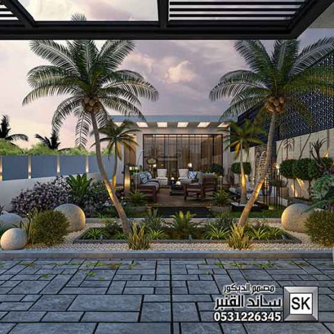 مصمم لاندسكيب محترف في الرياض