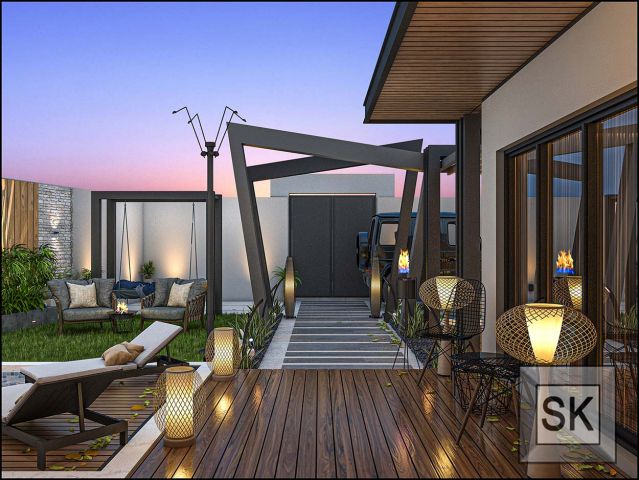 مصمم حدائق شاليعات و استراحات و مزارع في الرياض 10