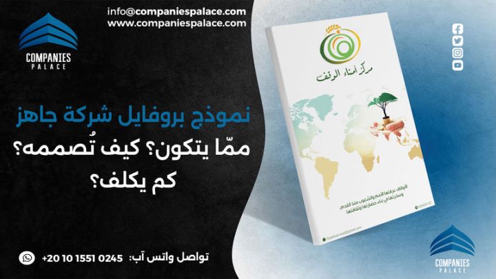 تصميم وكتابة بروفايل شركة احترافي أون لاين – ملف تعريفي متكامل 2