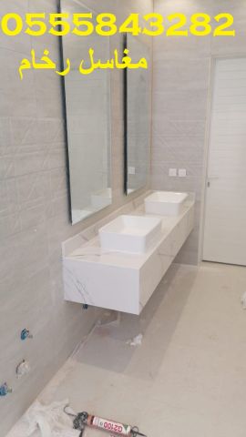  مغاسل رخام ، اجمل ديكورات مغاسل 2