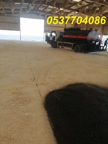  عمل اسفلت امام المنازل في الرياض  086 704 37 05 5