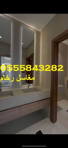  مغاسل رخام , ديكور مغاسل حديثة ، مغاسل حمامات الرياض 4
