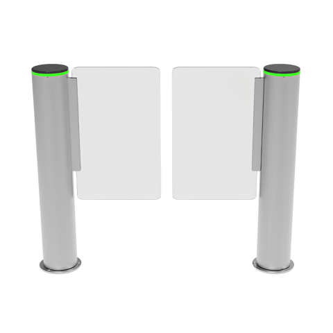 بوابة دخول زجاجية أوتوماتيك – شكل بسيط وأمان أعلى