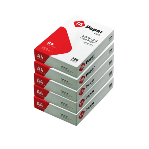 كرتون أوراق طباعة A4 عدد 5 رزمة 500 ورقة شديدة البياض 2