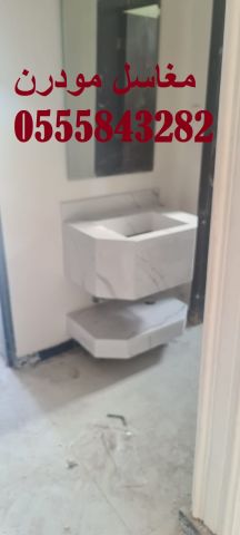  مغاسل رخام , صور مغاسل حمامات في الرياض  7