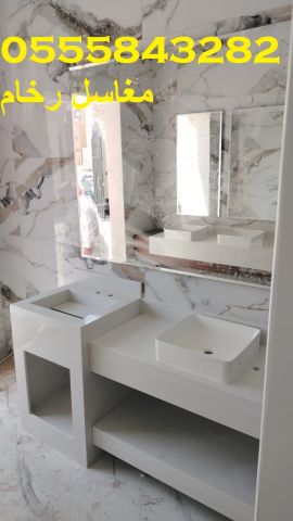  مغاسل رخام , ديكور مغاسل حديثة ، مغاسل حمامات الرياض 6