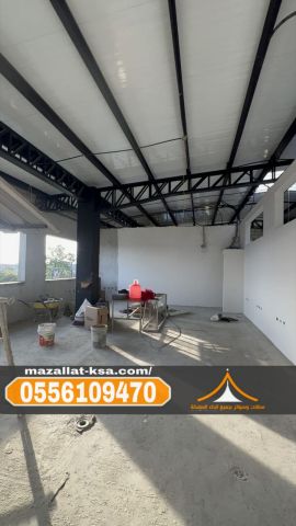 مقاول بناء مستودعات وهنقر ساندوتش بانل في مكة والطائف  3