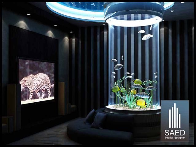 تصميم و تشطيب غرف سينما فخمة في الرياض 3