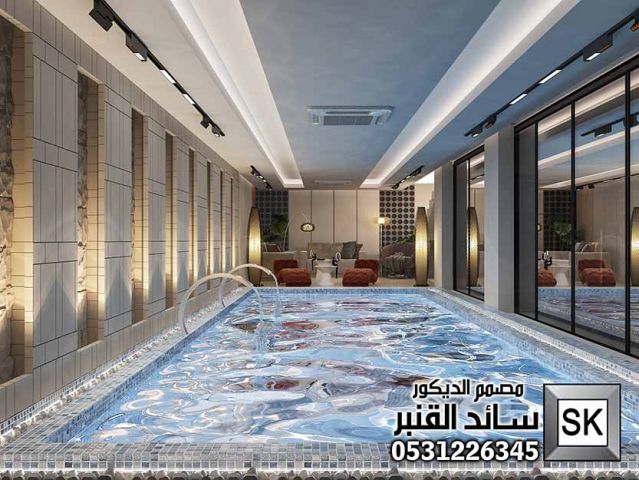 تصميم و تشطيب ديكور داخلي قبو ترفيهي في الرياض