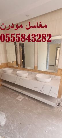   مغاسل رخام , ديكور مغاسل حديثة ، مغاسل حمامات الرياض 5