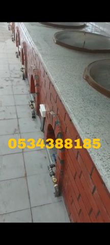 بناء شوايات وأفران خارجية بالطوب الحراري في الأحساء والهفوف  2