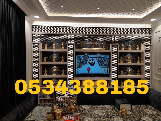 مشبات الأحساء – أفضل تصميمات مشبات حجر وجبس 0534388185 7
