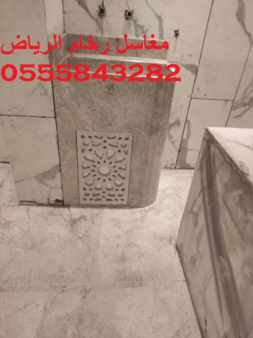 مغاسل رخام , ديكورات حمامات فاخرة  7