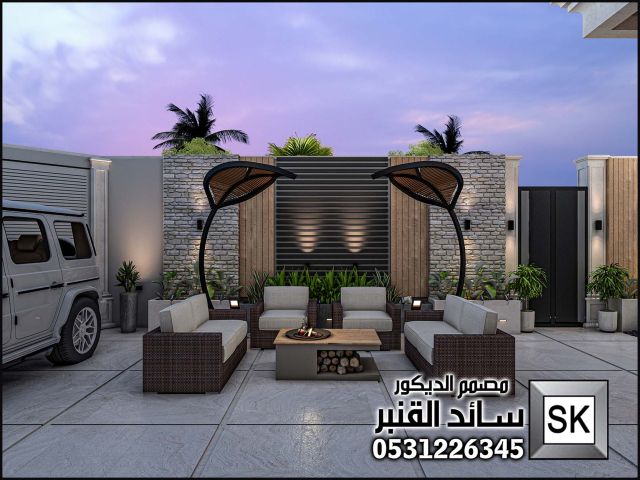 مصمم حدائق منزلية محترف في الرياض 4