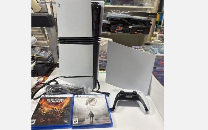 Sony PlayStation 5 Pro Digital PS5 2TB White Full Combo Console  3