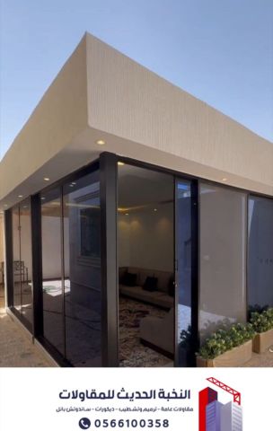 مقاول اسمنت بورد بالرياض – تنفيذ ملاحق خارجية وتشطيبات 0566100358 4