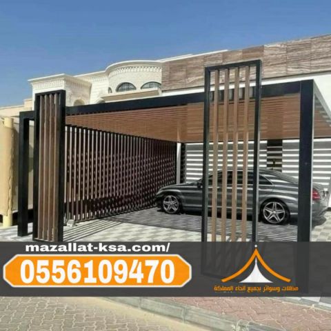 تركيب برجولات الباحة | أفضل تصاميم برجولات حدائق ومنازل 055610947 2