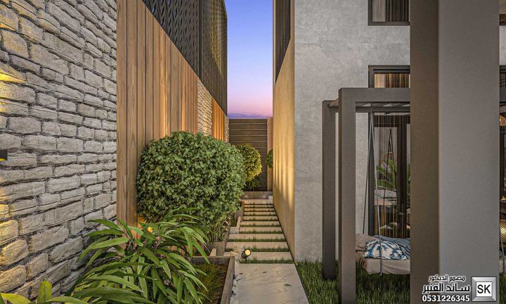 مصمم لاندسكيب منزلي محترف في الرياض 2