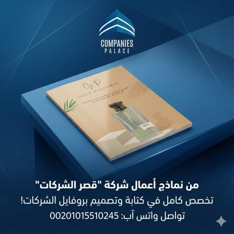 قصر الشركات | أفضل شركة تصميم بروفايل شركة احترافي في الوطن العرب 3