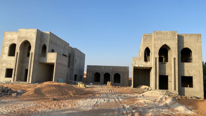 واجهة فيلا أندلسية في السعودبة 2