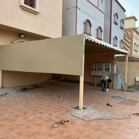  تركيب مظلات سيارات حديد ثقيل – ضمان طويل وأسعار رائعة 6