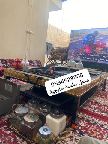 مشب متحرك الي مناقل جلسات خارجية مشبات 2