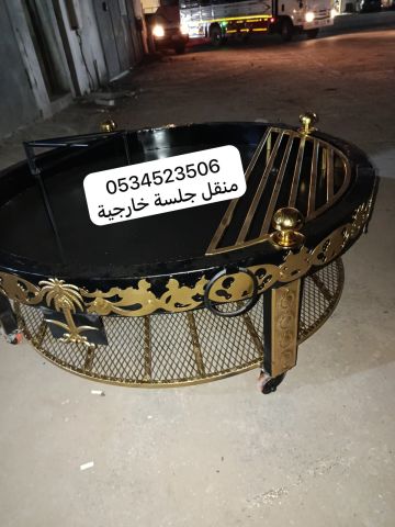 مشب متحرك الي مناقل جلسات خارجية مشبات 5