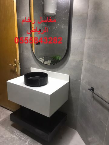  مغاسل رخام ، ديكورات مغاسل حمامات ,صور مغاسل 6