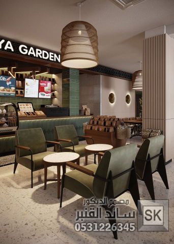 تصميم كافيهات و مطاعم فخمة في الرياض 4