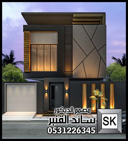 مصمم واجهات فلل و قصور في الرياض 9