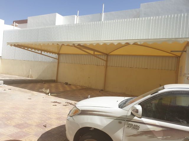  مظلات راقية للفلل والحدائق – قماش PVC ضد الشمس والمطر 2