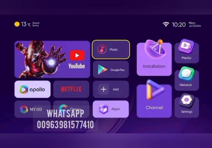 PowerStrong S1000 Amlogic 4k Android Forever 