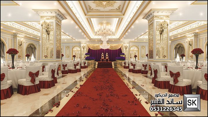 تصميم قصر أفراح في الرياض 4