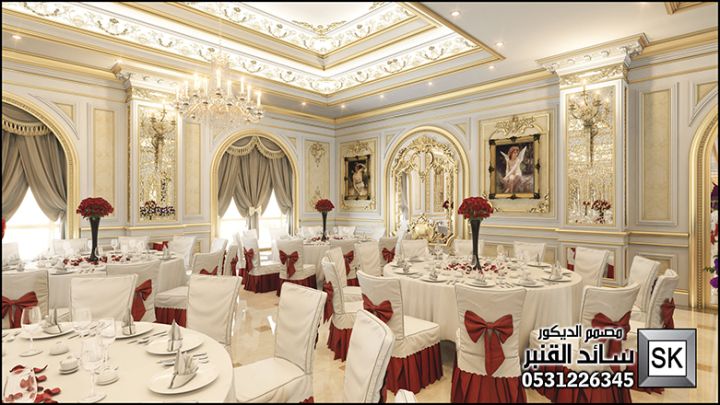 تصميم قصر أفراح في الرياض 6