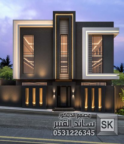 واجهات فلل حديثة 2026 في السعودية 3