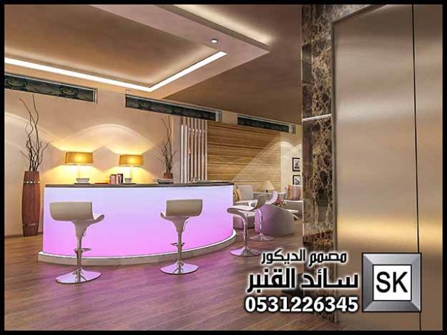 تصميم ديكور مسابح داخلية و قبو ترفيهي في لسعودية 6