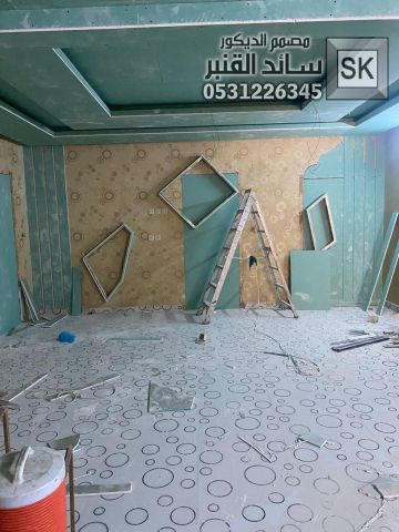 تصميم و تنفيذ جدران مجالس و صالات في الرياض 2