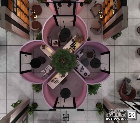 مركز سبا و صالون تجميل و حمام مغربي ديكورات 2026 في الدمام 10