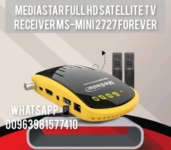 MediaStar Full HD Satellite TV Receiver MS-Mini 2727 Forever 2