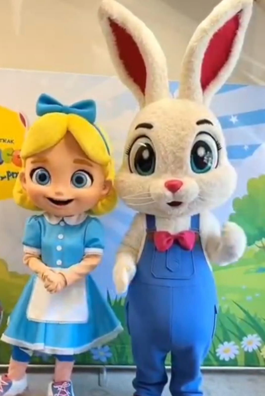 ✨ نفّذنا طلب عميلتنا بتفصيل شخصيتين محبوبتين اليس في بلاد العجائب