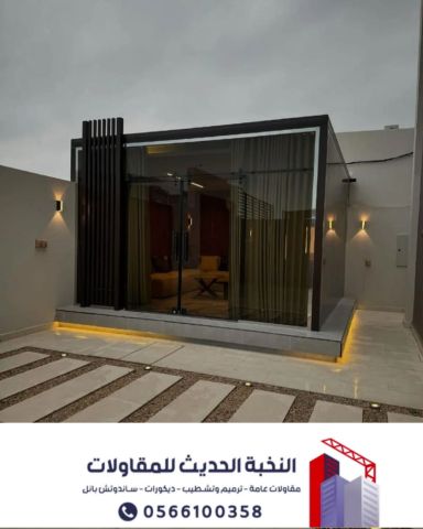 أفضل معلم بناء ملاحق خارجية وتشطيبات وترميم – 0566100358 6