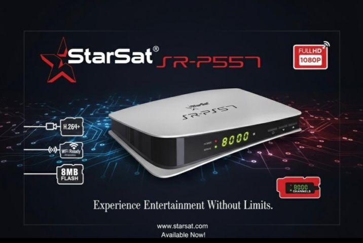 StarSat Satellite Receiver forever New 2026 Android 4k 4