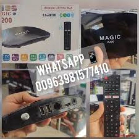 MAGIC A 200 PRO Google TV DVBS2 Android Smart Satellite Receiver 2