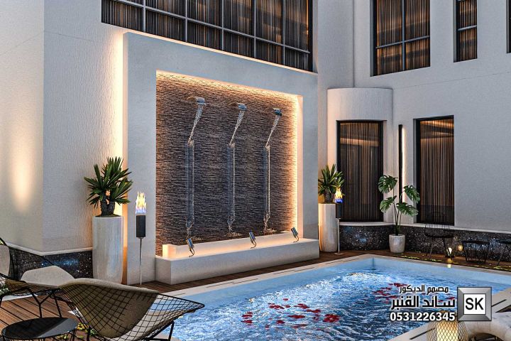 تصميم و تنفيذ لاندسكيب منزلي في  الرياض 4