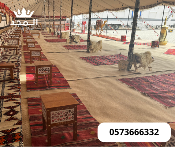 خيام شعبية, جلسات شعبية, تاجير ركنيات شعبيه, استئجار طاولة طعام 4