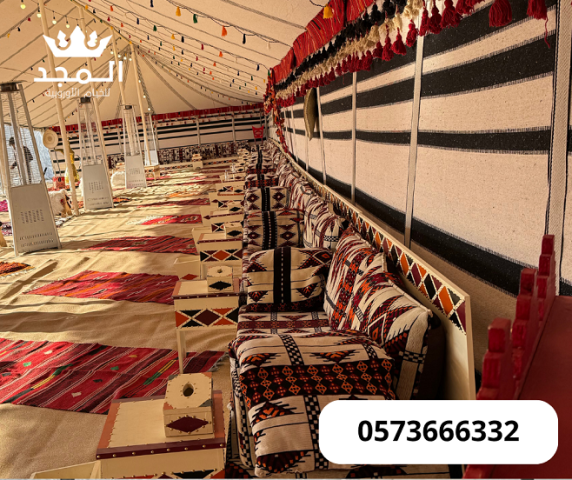 خيام شعبية, جلسات شعبية, تاجير ركنيات شعبيه, استئجار طاولة طعام 5