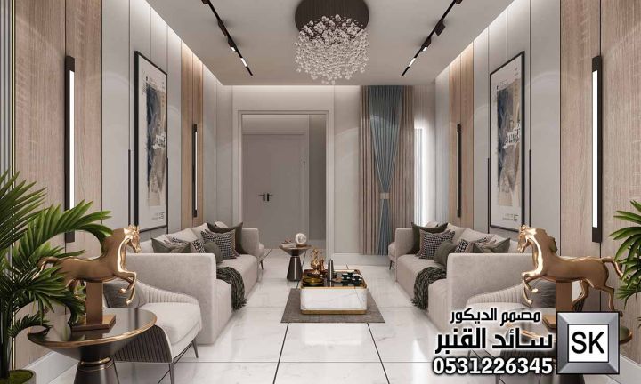 صالة دور أرضي فاخر في الرياض 3