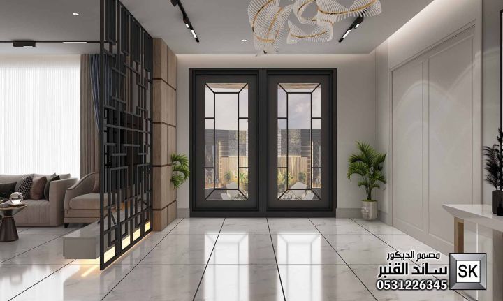 صالة دور أرضي فاخر في الرياض 10