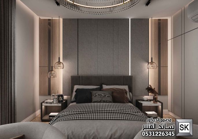 تصميم غرف نوم  ماستر فخمة في السعودية 2