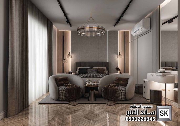 تصميم غرف نوم  ماستر فخمة في السعودية 3